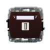Trend Gniazdo Pojedyncze Usb-Aa 3.0 Brązowy 4Gusb-5