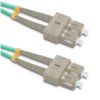 Qoltec Patchcord Światłowodowy Sc/Upc - Sc/Upc Multimode 50/125 Om4 Duplex 1M