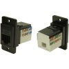 Cliff CP30727MB3 DUALSLIM Cat6 IDC Adapter Black Metal 1pc