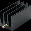 SK 437/35/STS Heat sink 35mm 18 K/W black anodised