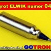 Grot ELWIK GD-1 numer 44 stożek 0,4mm