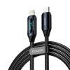 Kabel USB-C / iPhone lighting 1.0m Toocki czarny