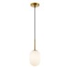 Lampa Wisząca Alias Gold 1Xe14 Fi 120 Ml0317 Milagro