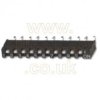 SIL 10 way SPST SIL switch (SIP-10T) - Multicomp