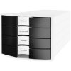 HAN 1012-32 IMPULS 2.0 Desk drawer box White A4, C4 No. of drawers: 4