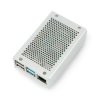 Obudowa do Raspberry Pi 4B - aluminiowa - srebrna