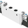 Zawór elektromagnetyczny Festo 5/3 zamknięte G Elektryczny 8 bar 5 portowy VUVG 24V dc