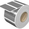 Polyester device marker, (L x W) 60 x 30 mm, gray, roll with 450 pcs, 2005370000