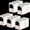 BS75006-M-SET Cat.6 connector metal shielded, 5 pieces
