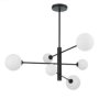 Lampa wisząca czarna DORADO 6 LP-002/6P BK Light Prestige