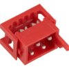 Wtyk; Micro-Match; MMW-04; 4 tory; 2x2; proste; 1,27mm; cynowane; na taśmę; zaciskany; 1A; 100V; RoHS