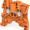 Screw terminal block, screw connection, 4.0 mm², 2 pole, 32 A, 8 kV, orange, 1SNK505030R0000