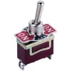 TruComponents 751445 Toggle switch Panel Mount On/Off/On DPDT Screw Terminals