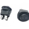Przełącznik klawiszowy 2 pozycje 4 pin okrągły fi-20mm 1A 250V