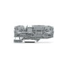WAGO 2006-1661 2 Conductor Carrier Terminal Block Grey