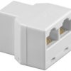 T-Adapter ISDN Gniazdo RJ45 (8P8C) 2x gniazd RJ45 (8P8C)