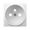 ARIA Pokrywa gniazda pojedynczego z uziemieniem biały PGP-1UZ/00 OSPEL
