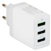 Ładowarka sieciowa 3xUSB QC3.0 30W