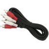 KAB06.24 Kabel 2xRCA (chinch) - 2xRCA (chinch) - długość: 2.4m - WYPRZEDAŻ - 1 szt. w magazynie