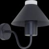 LX700209 Wandleuchte, Innen/Außen, schwarz, GU10, IP54, ALU