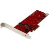 StarTech.com PEX2M2 StarTech.com 2x M.2 SATA SSD Controller Card - PCIe