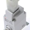 Pneumatyczne zawory elektromagnetyczne SMC 2/2 24V dc 2/2 portowy
