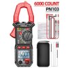 ANENG PN103 Cyfrowy Miernik Prądu Szczękowego Prądu Prąd Prądu Prąd Profesjonalny Multimetr 6000 Liczniki Prawdziwy RMS Tester V