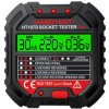 Tester gniazd, HT107D-EU, 250V ac, CAT II 300V