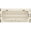 Wkład złącza 16P+PE męski 16A 500V EPIC H-BE 16 SS DR 10194000