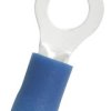 Zacisk oczkowy rozmiar przewodu 2.5mm² Ø 5.3mm izolowany średnica wew 5.3mm Niebieski RS PRO