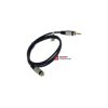 Kabel Jack 3,5 Wtyk-Gniazdo 1,5m Stereo, Przedłużacz Jack