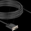 88240 Serial cable D-Sub 9 socket, power to pin 9, 10 m