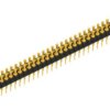 Pin header, 72 pole, pitch 2.54 mm, straight, black, 10041370
