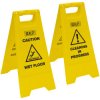 Sealey BM120 Wet Floor Signs - Pack of 2