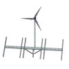 Stelaż PV3 z turbiną wiatrową