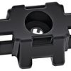 Heavy duty mount, PA, black, (L x W x H) 70 x 46 x 18.6 mm, 151-01040