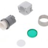 Przełącznik Przyciskany 22Mm Poz.Stab 1 Zielony Brak Ip65 704.012.5