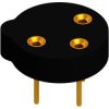 Semiconductor socket, 3 pole, CuZn alloy for TO-5, 10044912