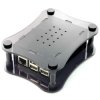 Obudowa Raspberry Pi 3/2 i do nakładek Boss akrylowa - czarna