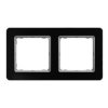 SEDNA DESIGN & ELEMENTS Ramka 2 podwójna szkło czarne SDD361802 SCHNEIDER ELECTRIC