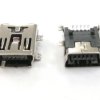 Gniazdo mini USB B 5pin, 2 kołki ustalające, montaż SMT; KLS 298083