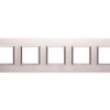 Dante Ramka Pięciokrotna Aluminium Anodowane Inox 4541285