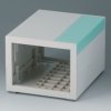 ABS enclosure, (L x W x H) 130 x 185 x 124 mm, gray white (RAL 9002), IP40, B2213205