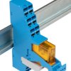 Przekaźnik interfejsowy 230V Finder SPDT 250/400V ac 16A Szyna DIN bieguny 1 Przekaźnik z interfejsem Wciskane