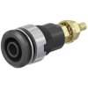 Stäubli 32001860-21 SLB4-G safety jack socket blk insulated Ø 4 mm