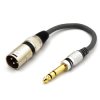 Adapter XLR Męski Wtyk Jack 6.3 Stereo Vitalco Przejściówka XLR Jack 6,3