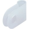 Cable clamp, closed, max. bundle Ø 5 mm, PA, natural, (W) 10 mm, 211-60029
