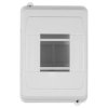 Rozdzielnica natynkowa S-4 1x4 moduły IP40 86x126x60mm bez drzwi NEKU