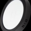 LX300280 LED surface-mounted downlight, round, black, 6W, IP44, 600lm, CC