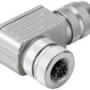 Jack, M12, 4 pole, screw connection, angled, 1803910000